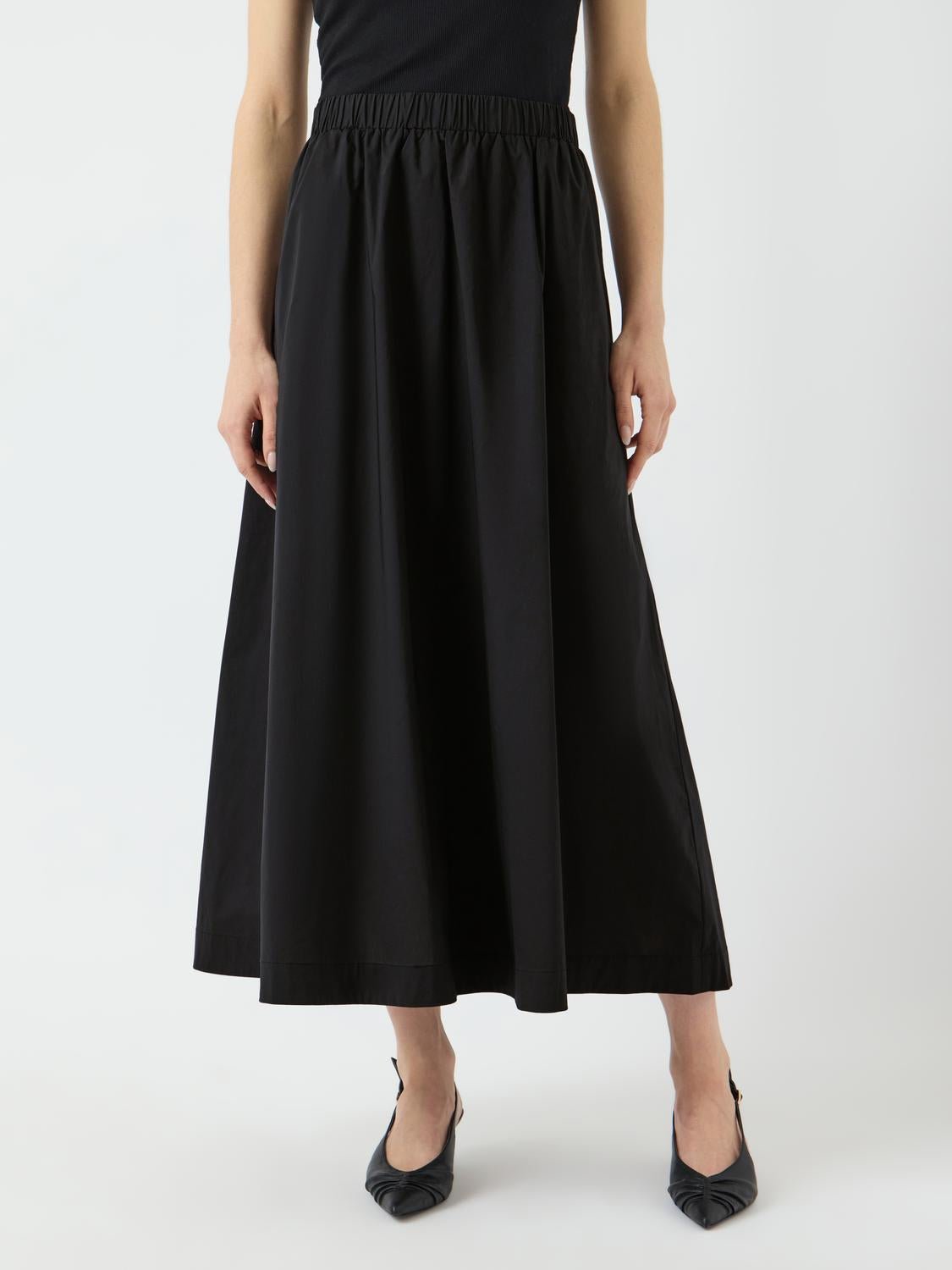 YASULEA Long Skirt - Black - VERO MODA & VILA Bergvik